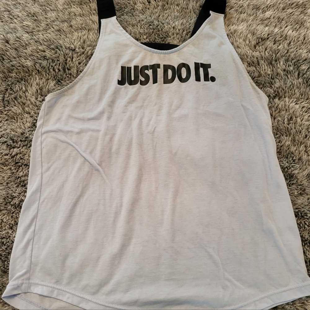 NIKE Dri-Fit SPORT/ ATHLETIC TOP Light Blue SZ S